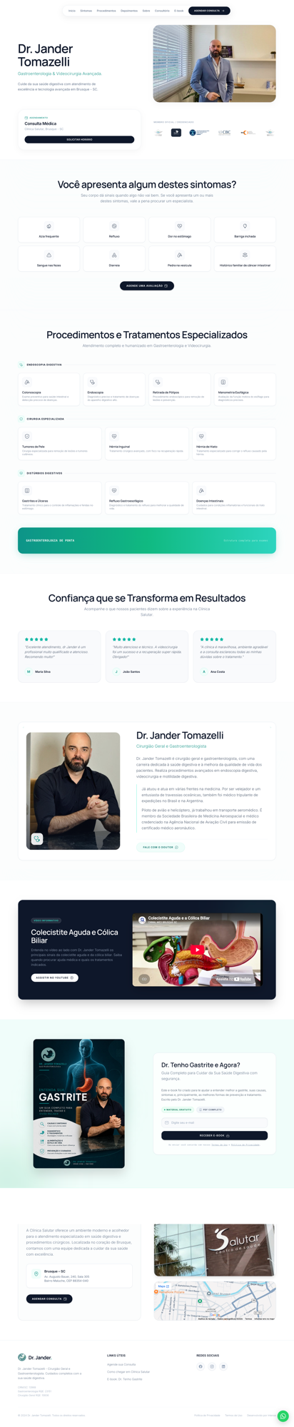 Site do Dr. Jander Tomazelli