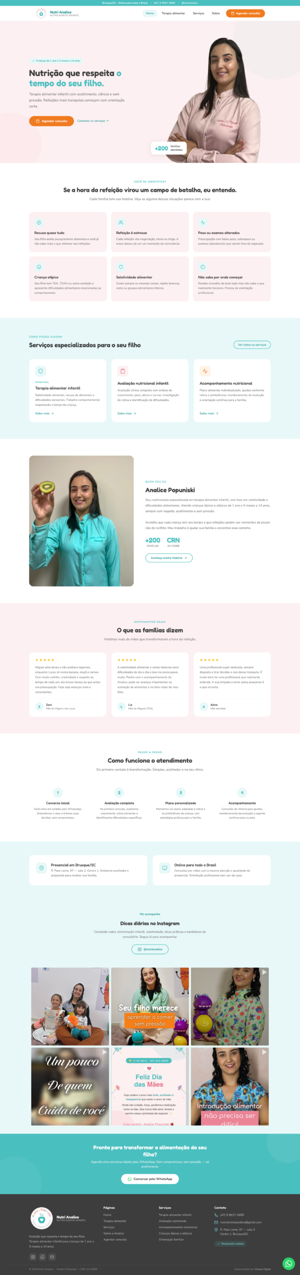Site Nutri Analice